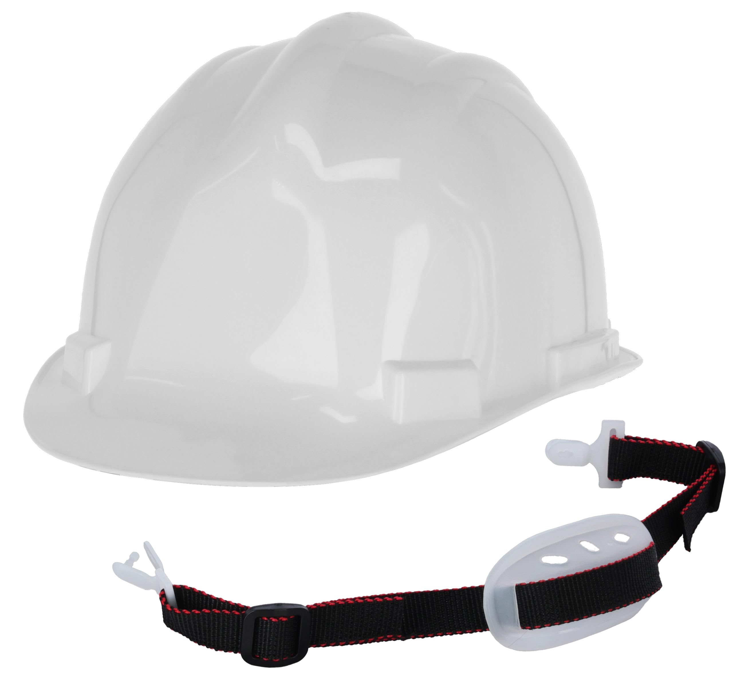 KERBL Schutzausrüstung 34502 Schutzhelm PE weiß 53-61 cm