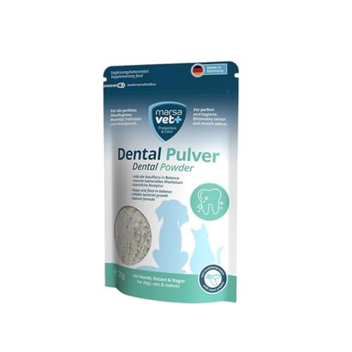 Marsavet Dental Pulver 125g Insektenprotein Zahnstein