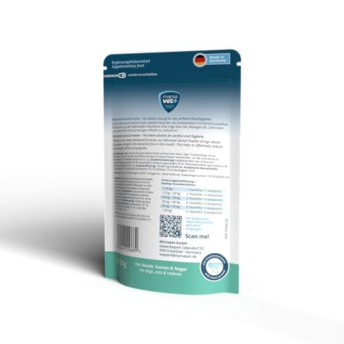 Marsavet Dental Pulver 125g Insektenprotein Zahnstein