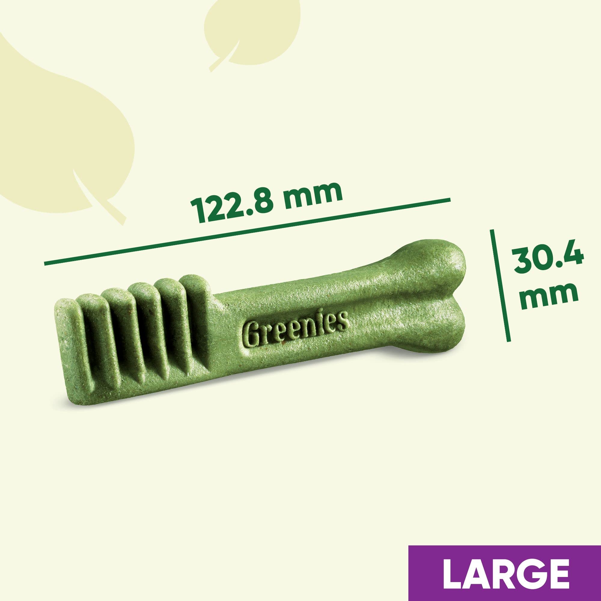 Greenies Dog Dental Treats Grain Free Large 2x170 g