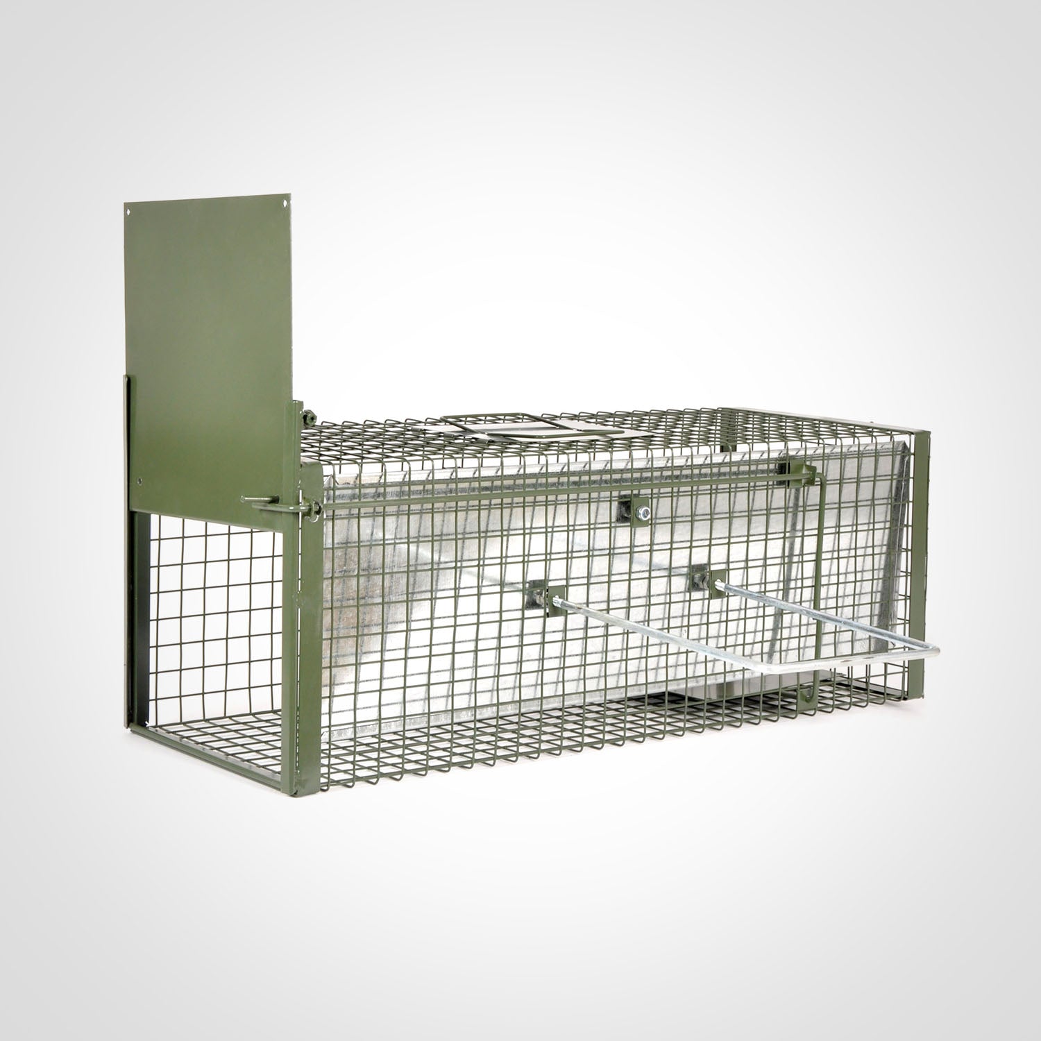 Drahtexpress Lebendfallen Kombifalle Katzenfalle 77 cm Schieber