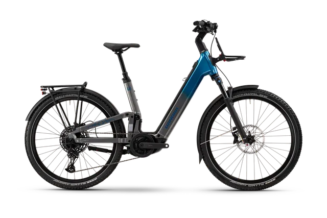 Winora Sinus FS X12 E-Bike stone/blue Bosch 800Wh