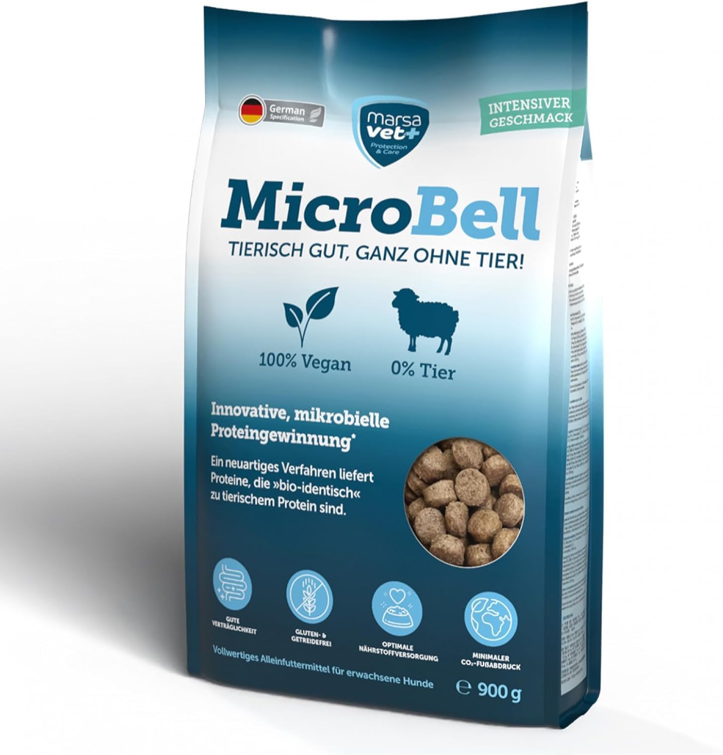 Marsavet MicroBell veganes Hundefutter 4 kg hypoallergen