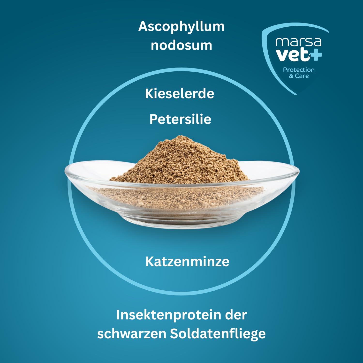 Marsavet Dental Pulver 125g Insektenprotein Zahnstein