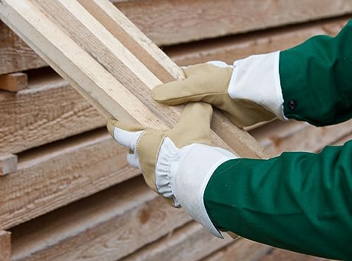 Kerbl Keron Rico Arbeitshandschuh L Mikrofaser braun