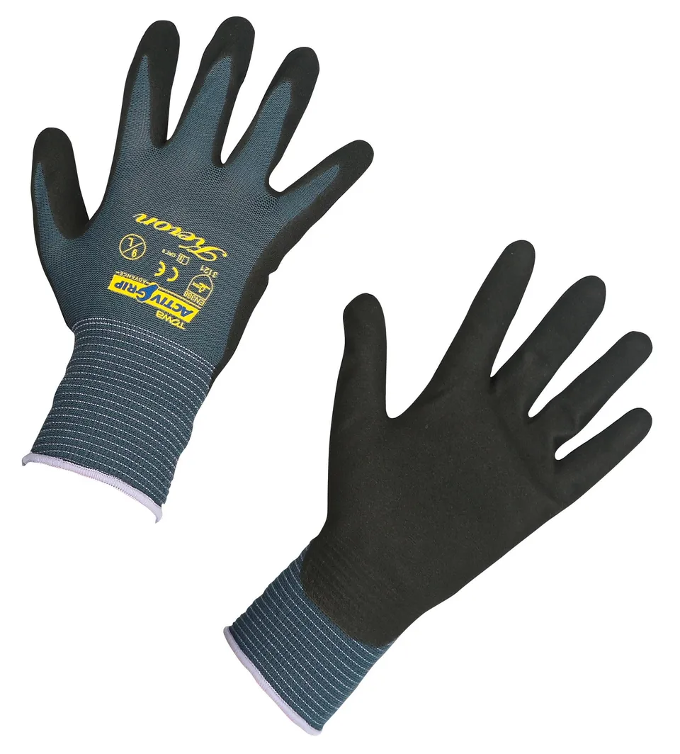 KERBL ActivGrip Advance Nitril-Handschuh Ölbeständig Gr. 9/L