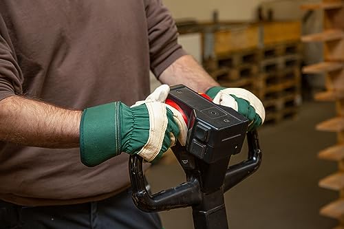 KERBL works Worker II Arbeitshandschuhe Leder Gr.9 chromfrei