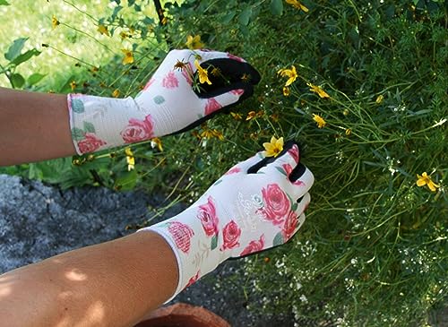 KERBL WithGarden Luminus Gartenhandschuh Gr.8 Nitril Grip