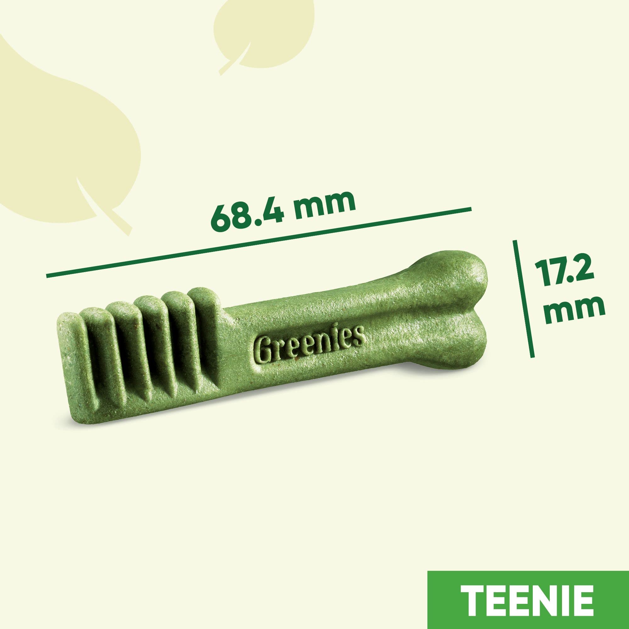 Greenies Dog Dental Treats Grain Free Teenie 2x170 g