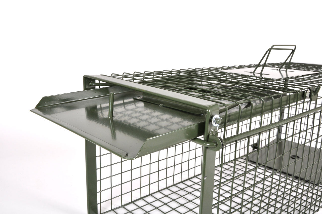 KrapTrap Lebendfalle Tierfalle 80cm Marderfalle mit Klappe