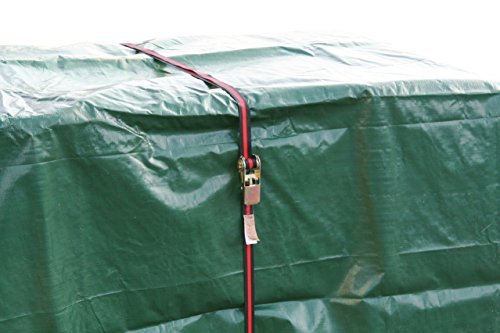 KERBL Zurrgurt Ratschenzurrgurt 25mm x 5m 245kg Schwarz