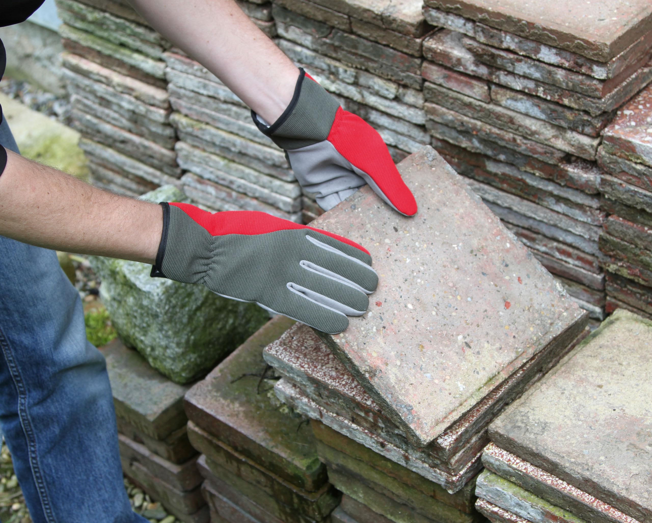 KERBL Handschuhe Aventex M Gartenhandschuh Mikrofaser