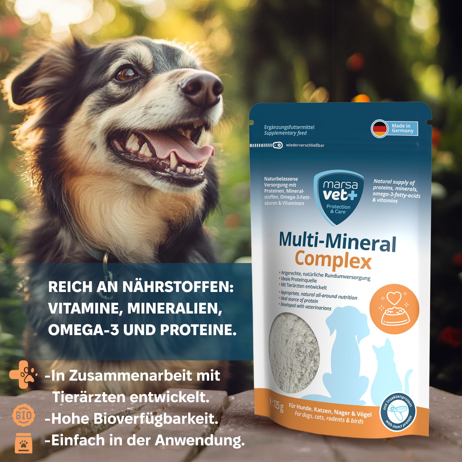 Marsavet Pulver Multi-Mineral Complex 125 g Barf