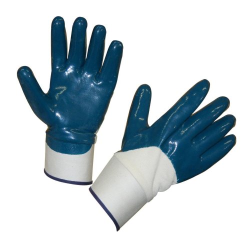 KERBL works Keron Handschuh Blunit Nitril blau Gr.10 mit Stulpe