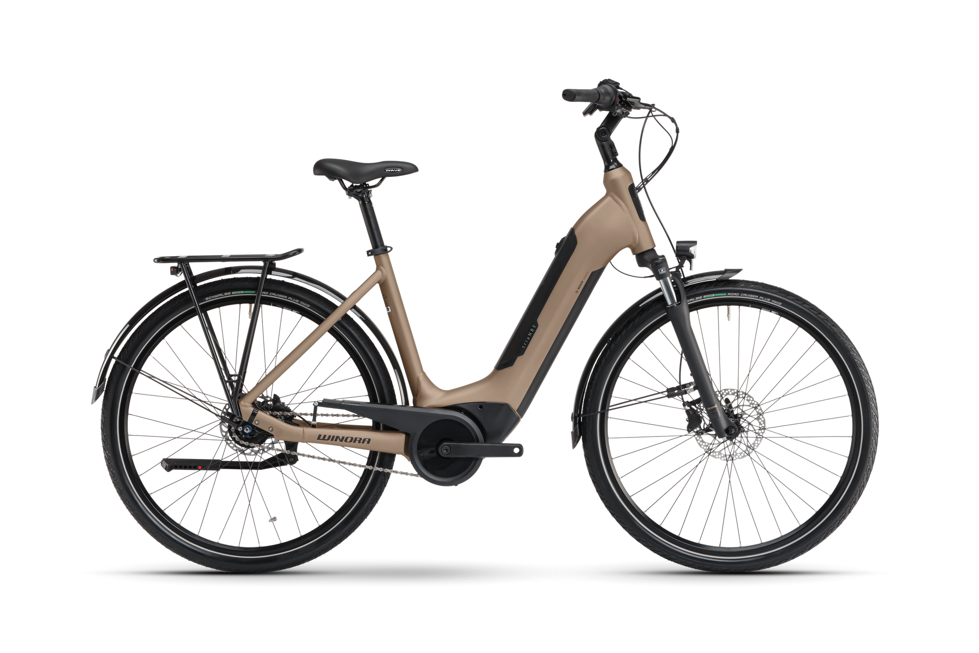 Winora Tria N8f E City E-Bike espresso-matt Low