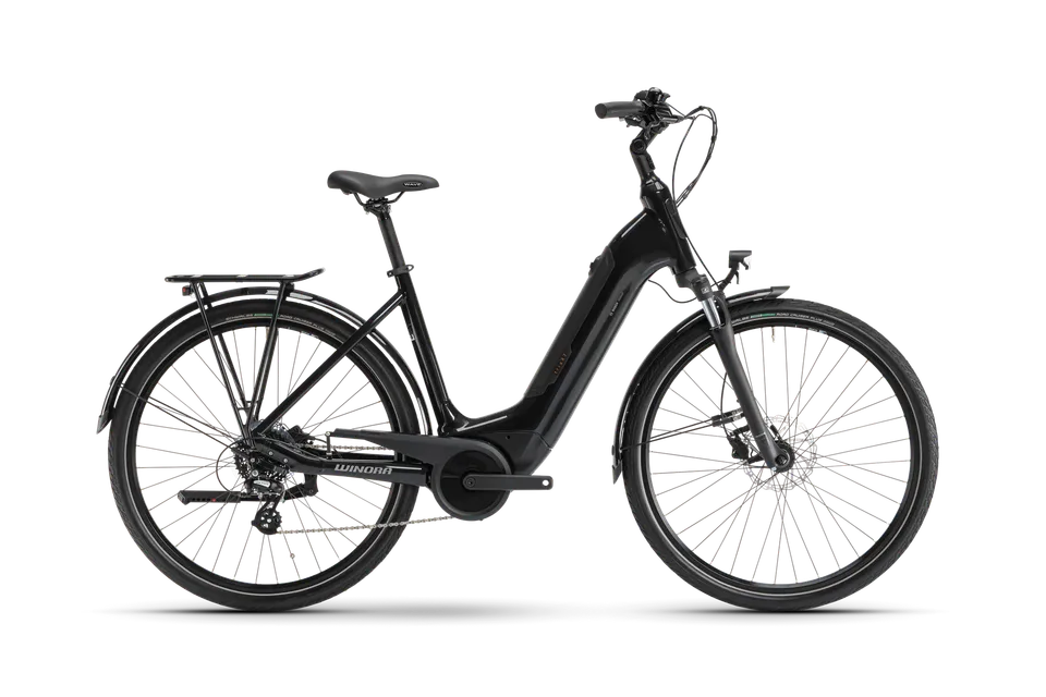 Winora Tria X7 E-Bike Low mystic black glossy
