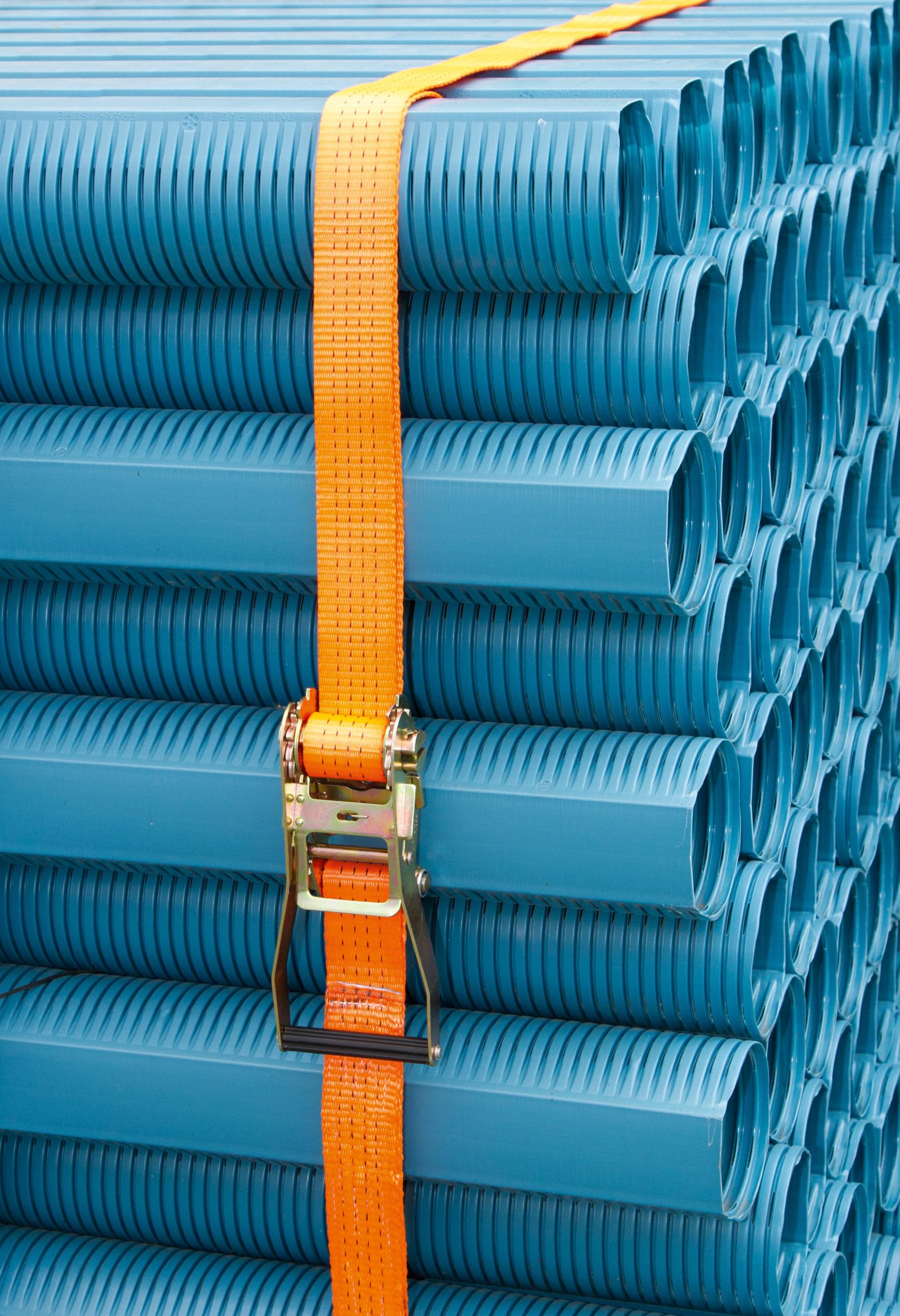 KERBL works Zurren & Heben Zurrgurt 15 m x 50 mm orange