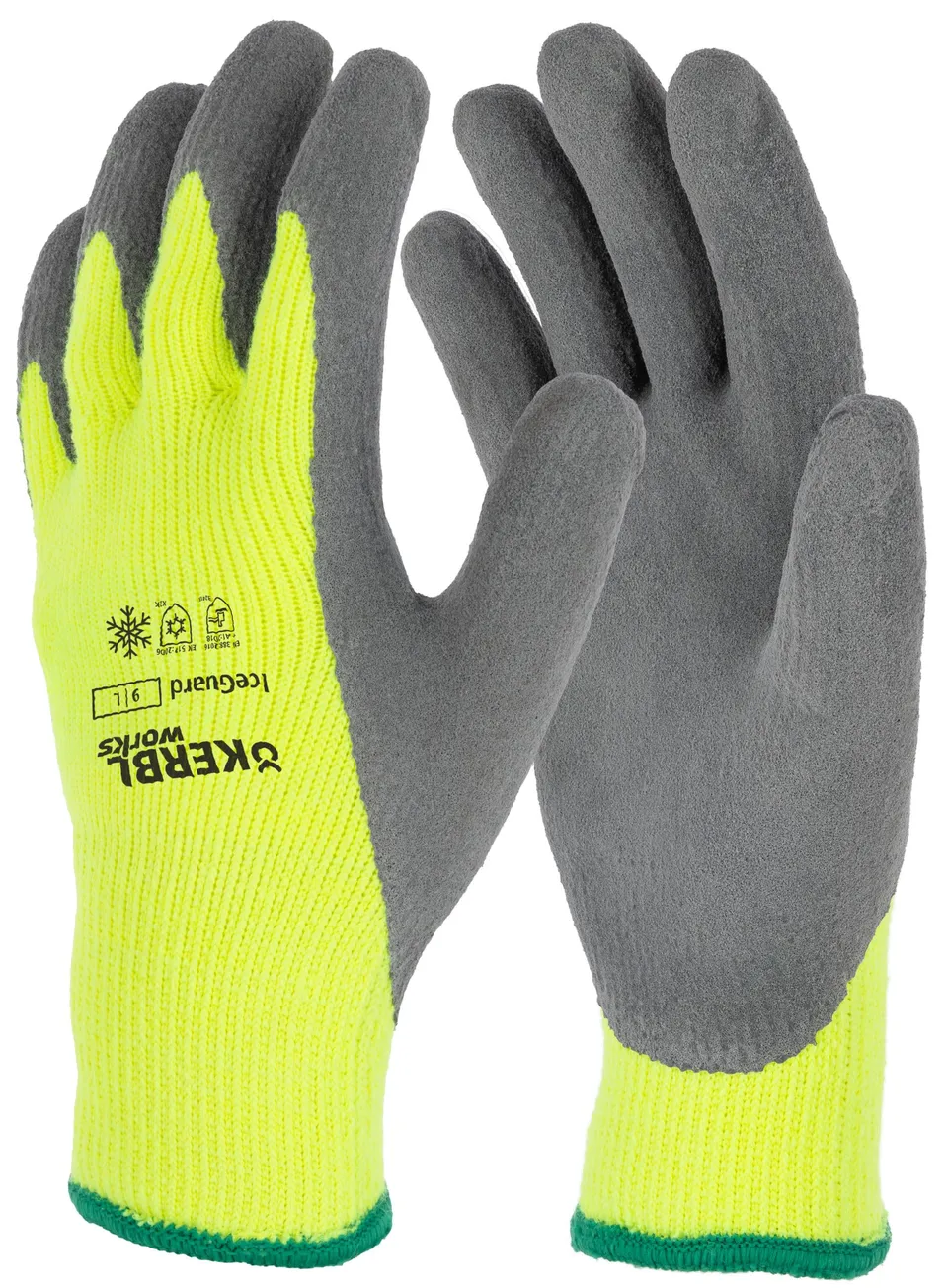 KERBL works Keron IceGuard Winterhandschuh 10/XL gelb