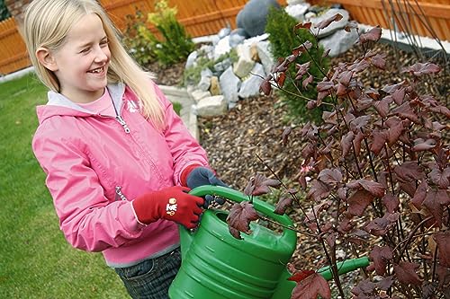 KERBL 297631 Kinder Handschuh 6-8 Jahre rot griffig