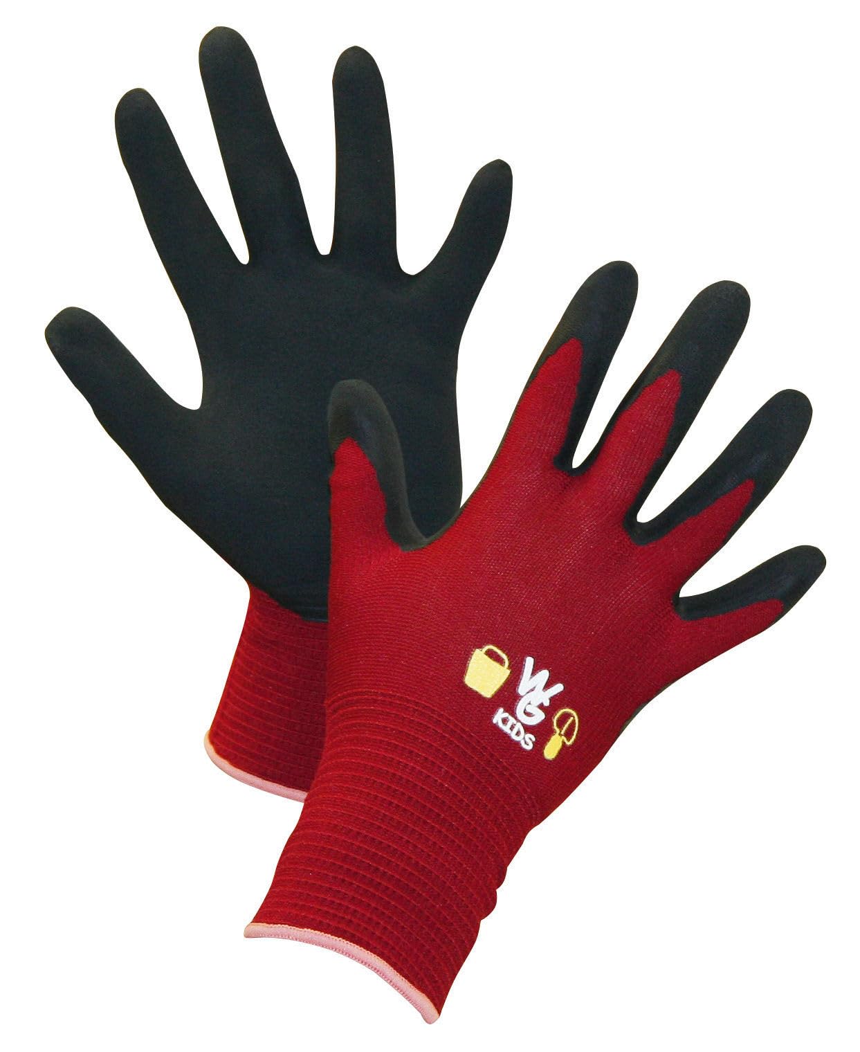 KERBL 297631 Kinder Handschuh 6-8 Jahre rot griffig