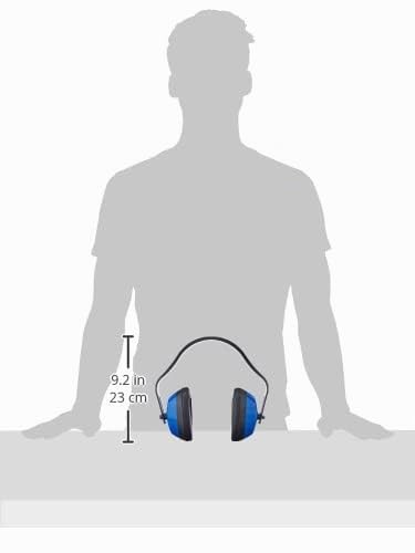 KERBL works 34491 Kapselgehörschutz dunkelblau SNR 25 dB