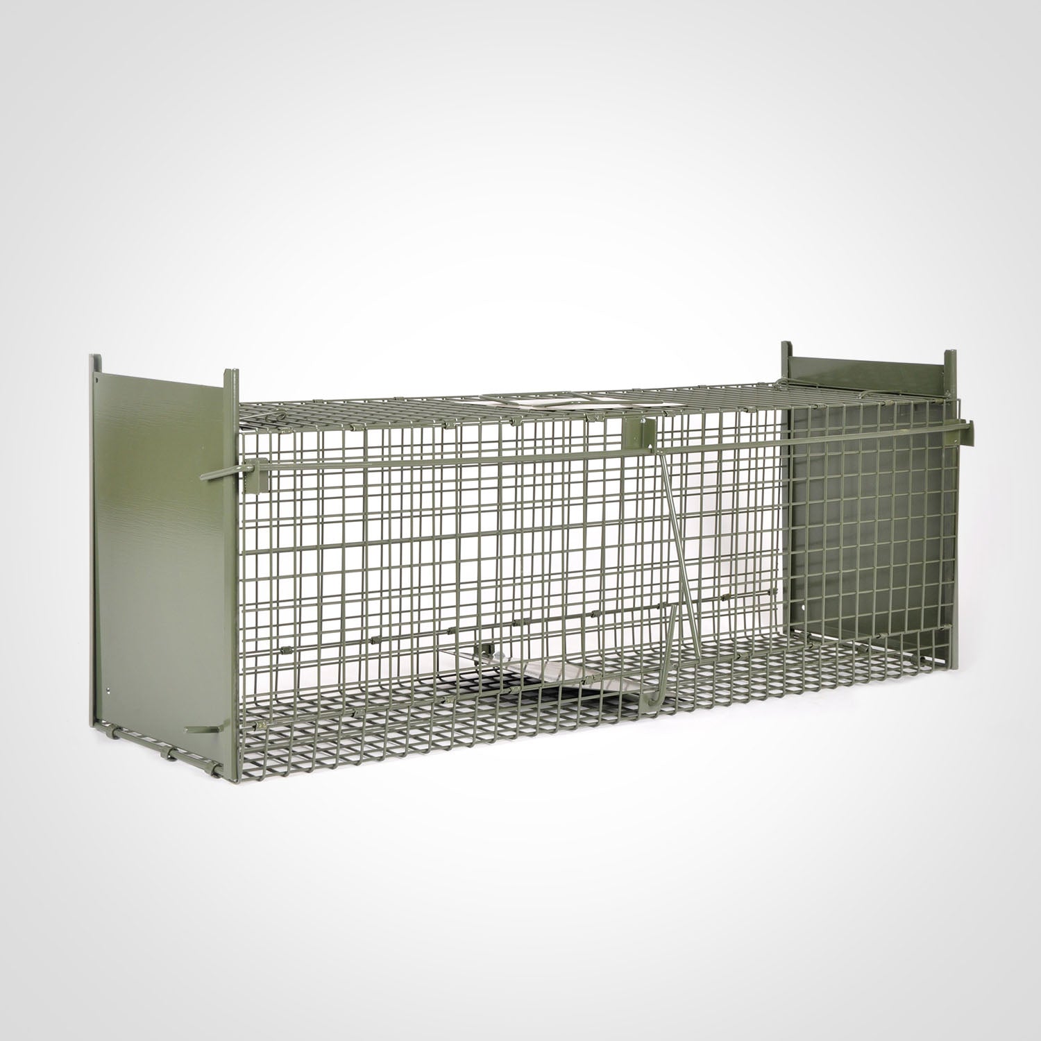 Drahtexpress Lebendfallen Durchlauffalle Katzenfalle 92cm faltbar