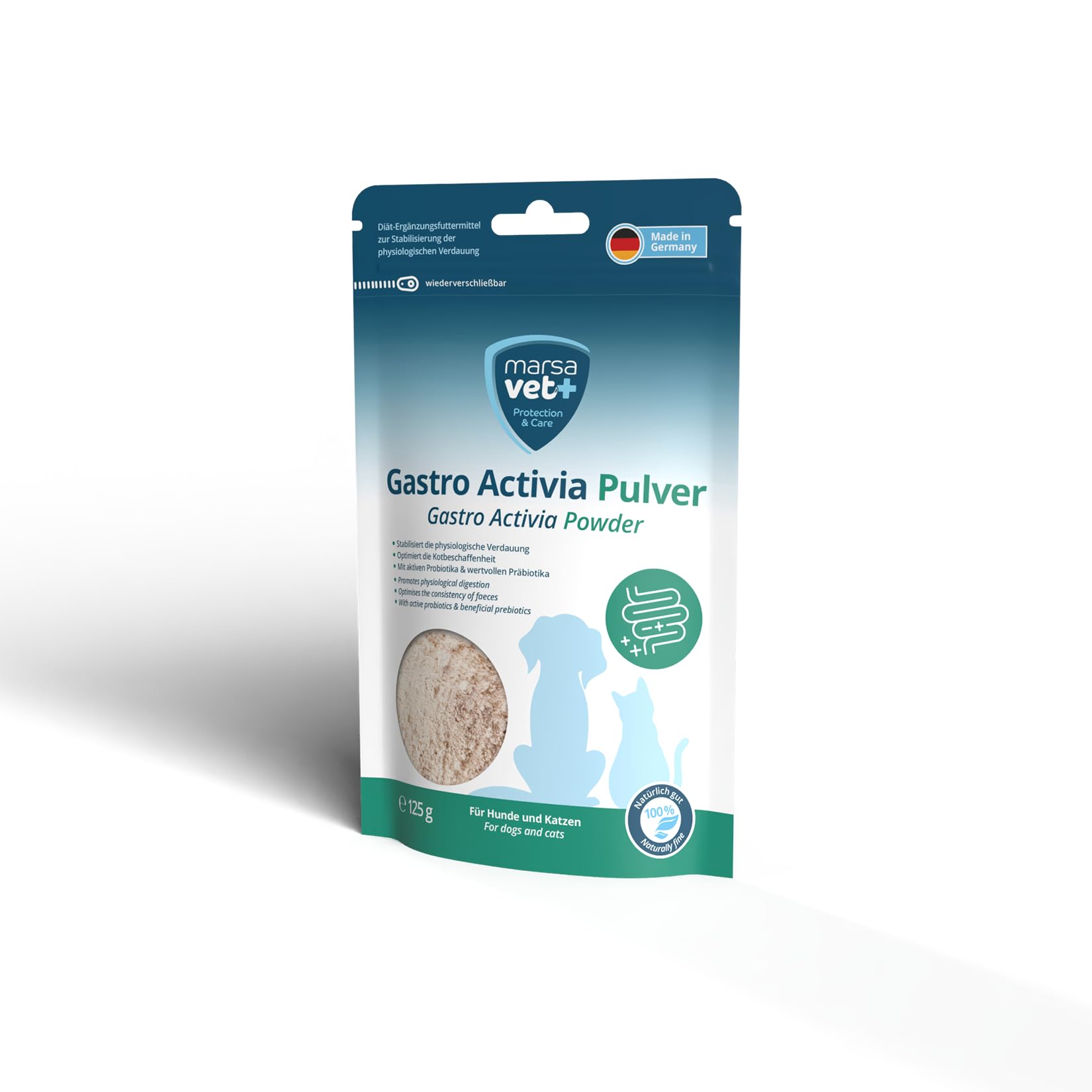 Marsavet Gastro Activia Pulver 125g Probiotika Verdauung