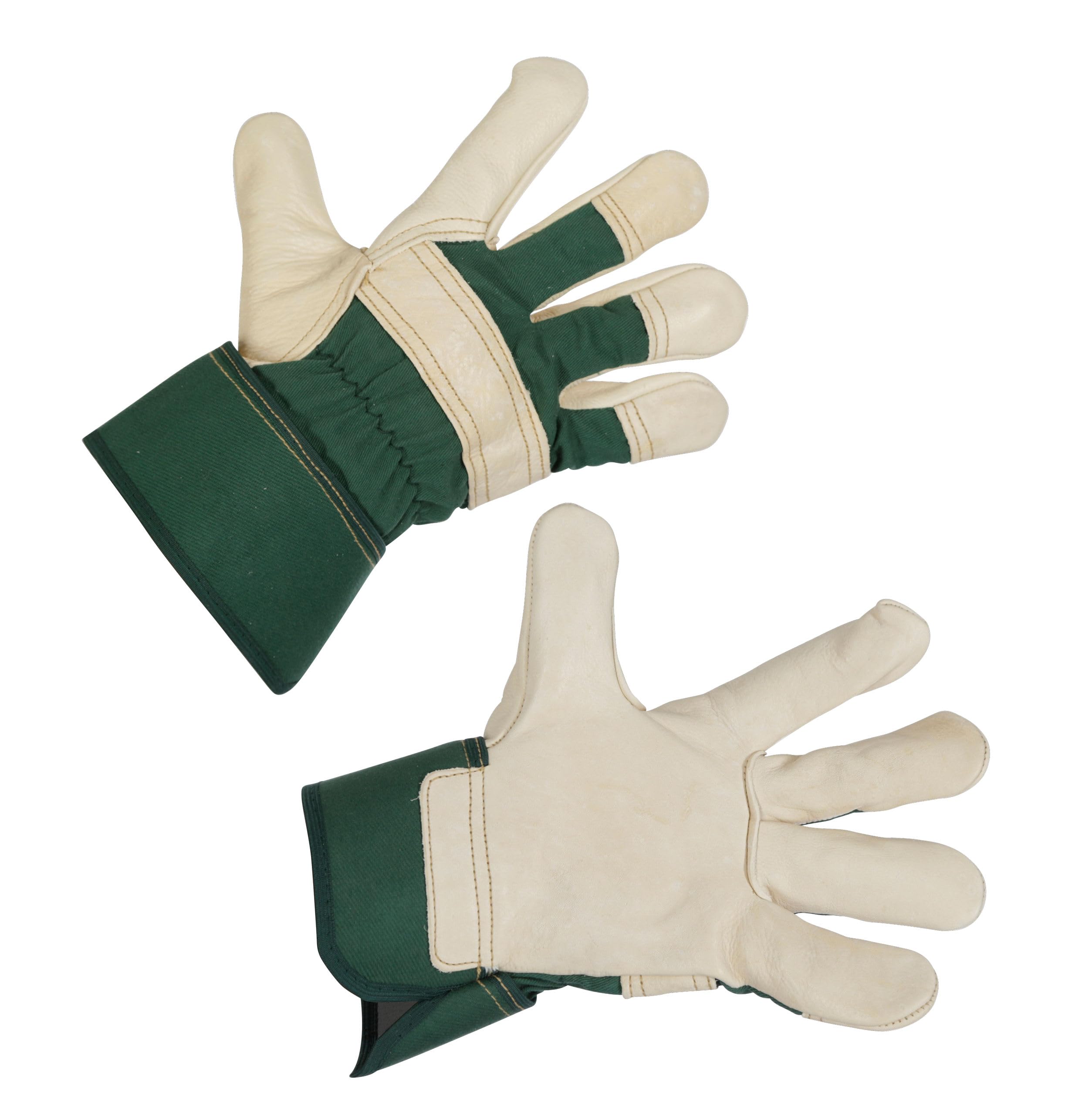 KERBL works Worker II Arbeitshandschuhe Leder Gr.9 chromfrei