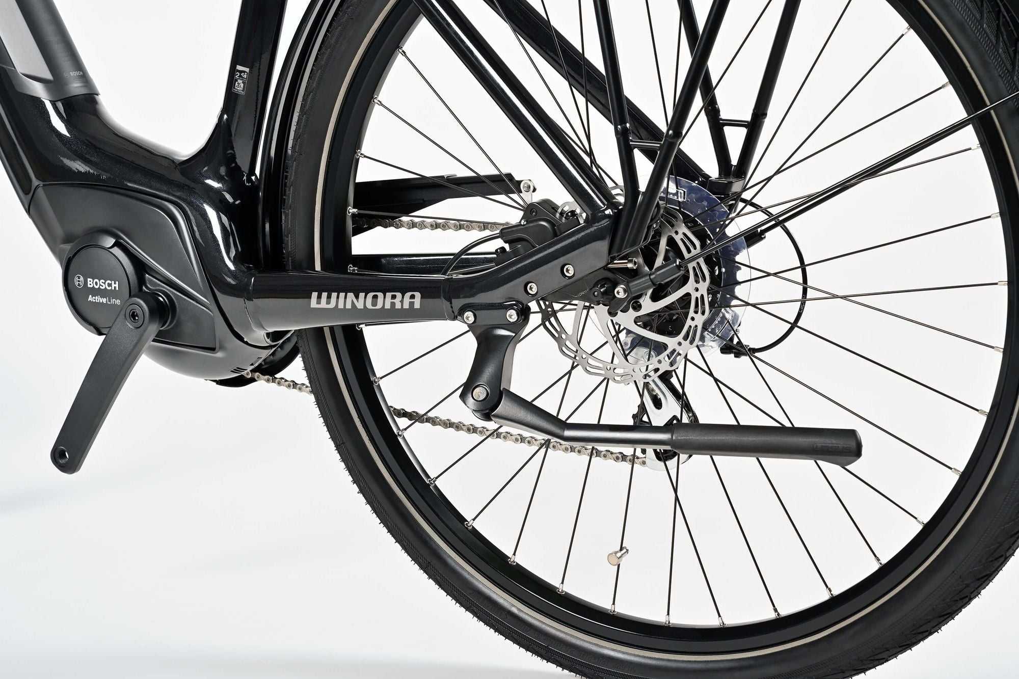Winora Tria X7 E-Bike Low mystic black glossy