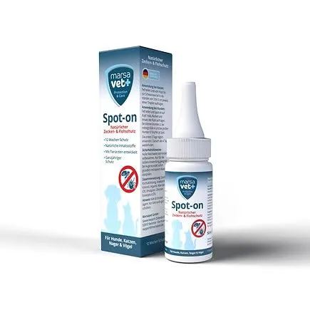 Marsavet Spot-on Zecken- Flohschutz Hund Katze natürlich 50 ml