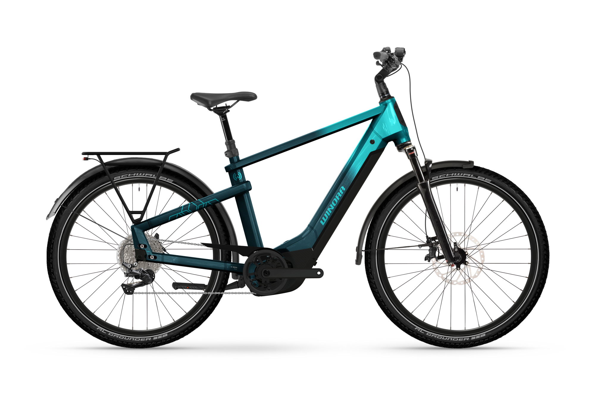 Winora Yakun X12 E-Bike High Bosch CX 800 Wh