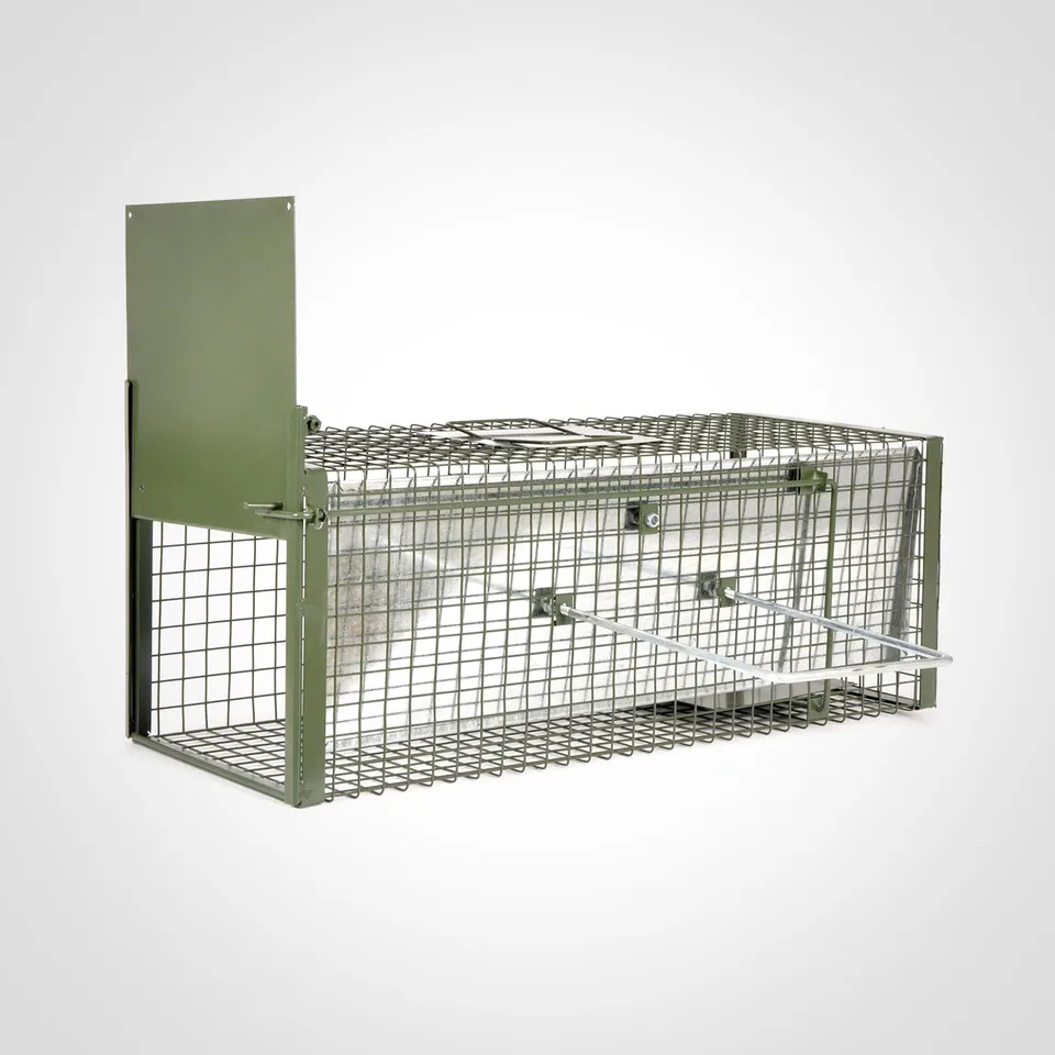 Drahtexpress Lebendfallen Kombifalle Katzenfalle 77 cm Schieber