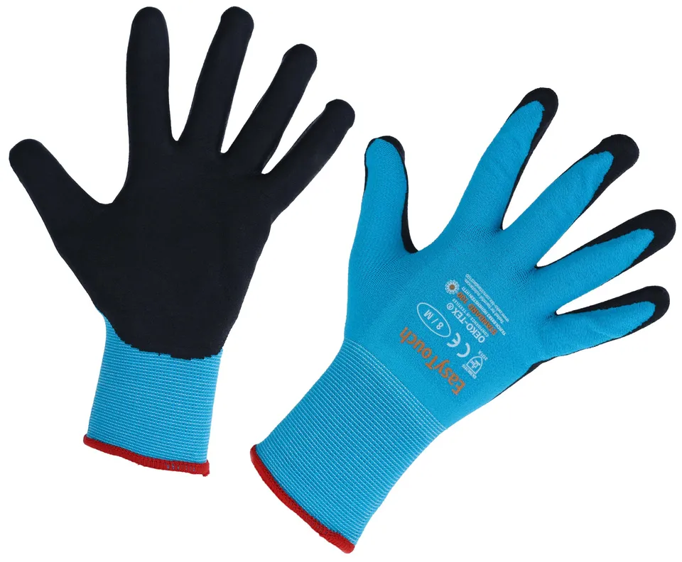 KERBL Easytouch Touchscreen-Handschuh Blau 9/L