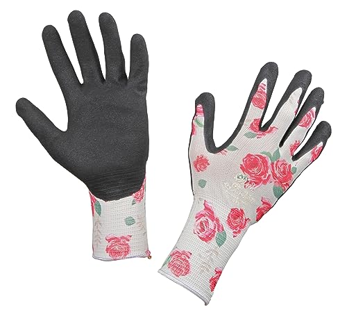 KERBL WithGarden Luminus Gartenhandschuh Gr.8 Nitril Grip