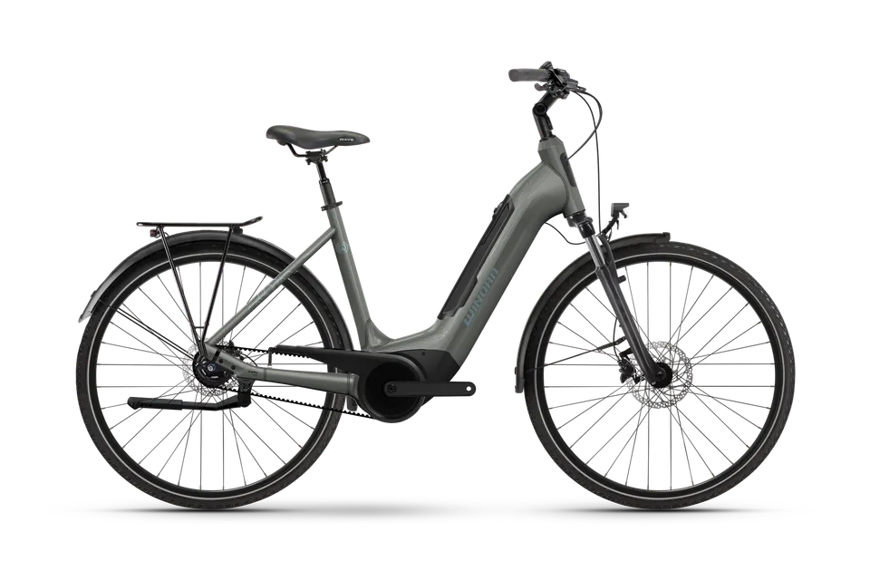 Winora Tria R8f E-Bike Tiefeinstieg steeple grey Riemen