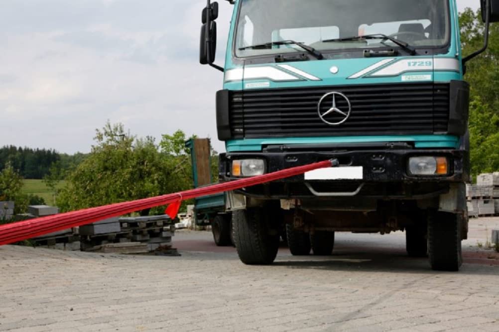 KERBL works Abschleppschlinge rot 6 m 35 Tonnen