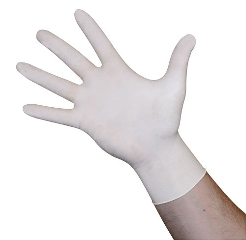 KERBL works Handschuhe Latex 100 Stk Größe M gepudert