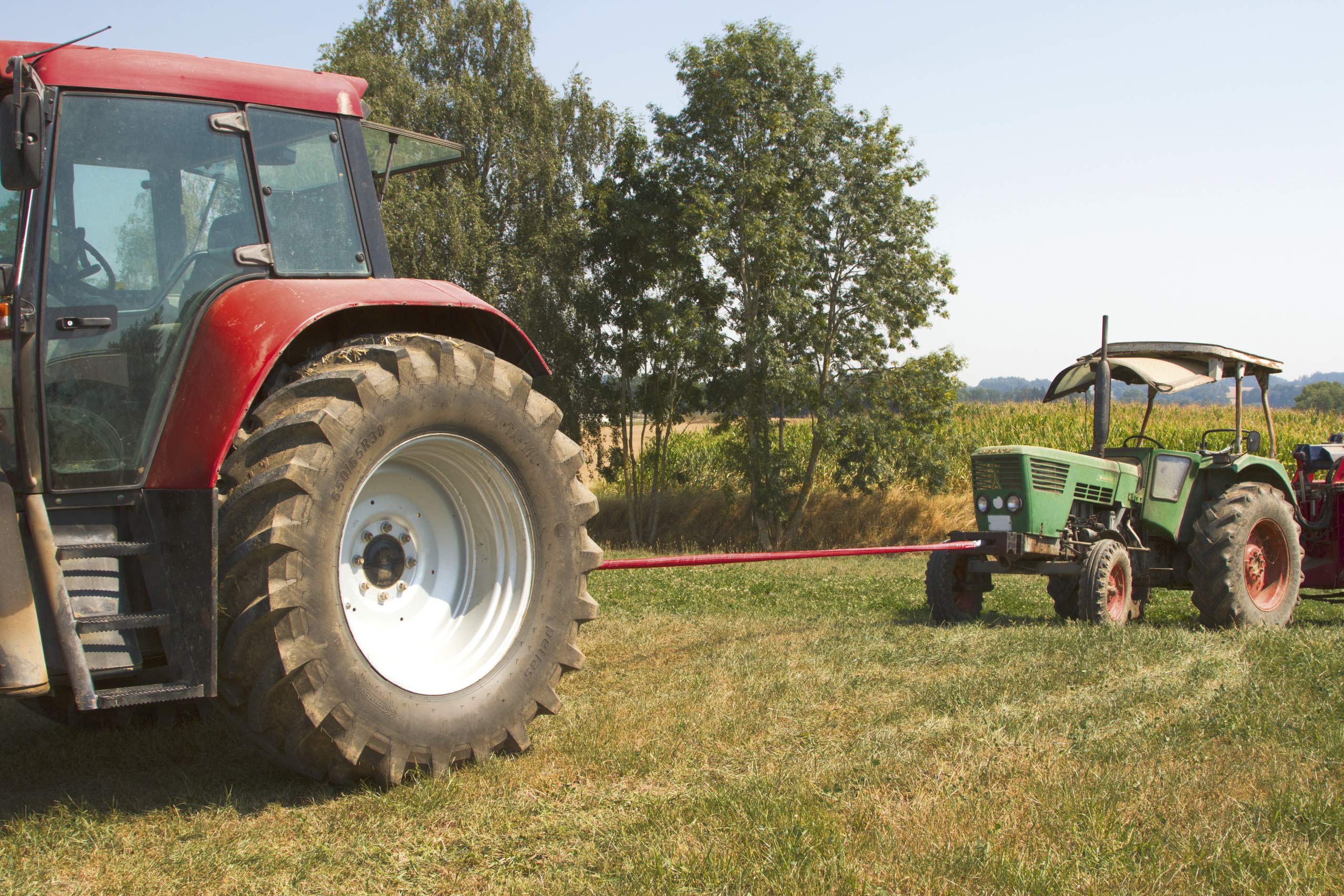 KERBL works Abschleppschlinge rot 6 m 35 Tonnen