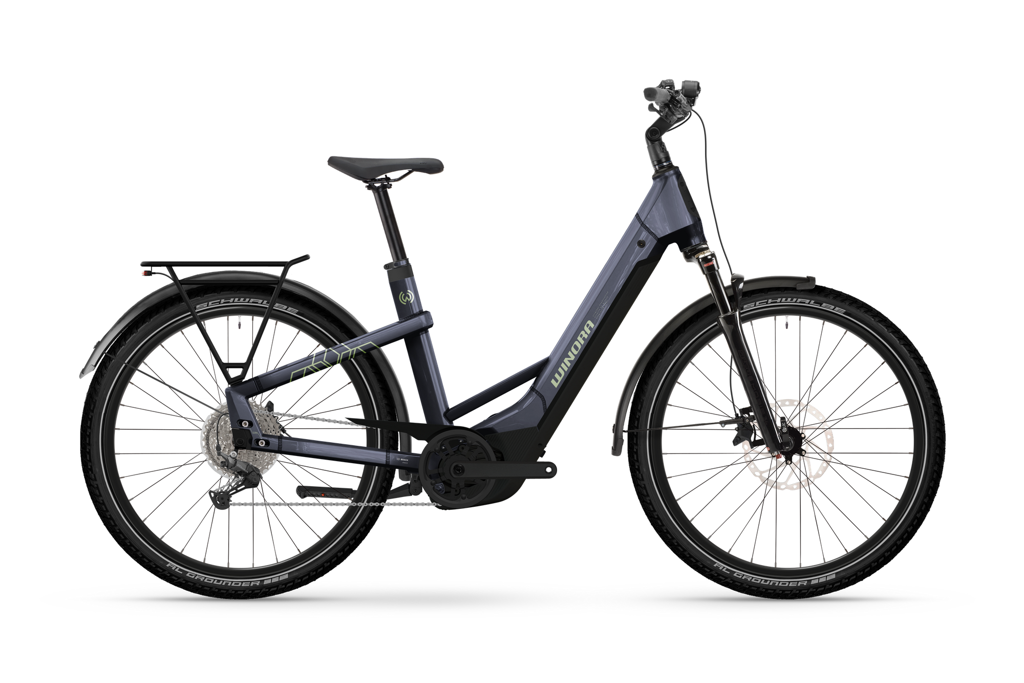 Winora Yakun X10E SUV E-Bike Bosch CX 600Wh purple