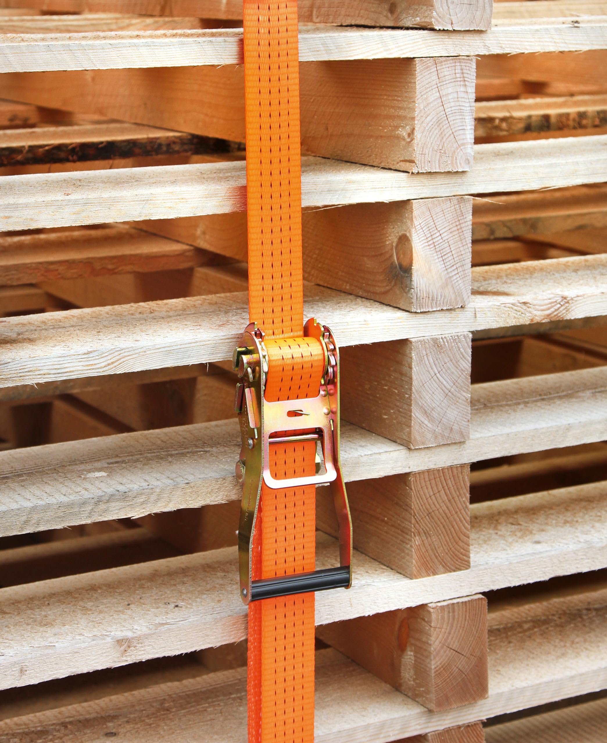 KERBL works Zurren & Heben Zurrgurt 15 m x 50 mm orange