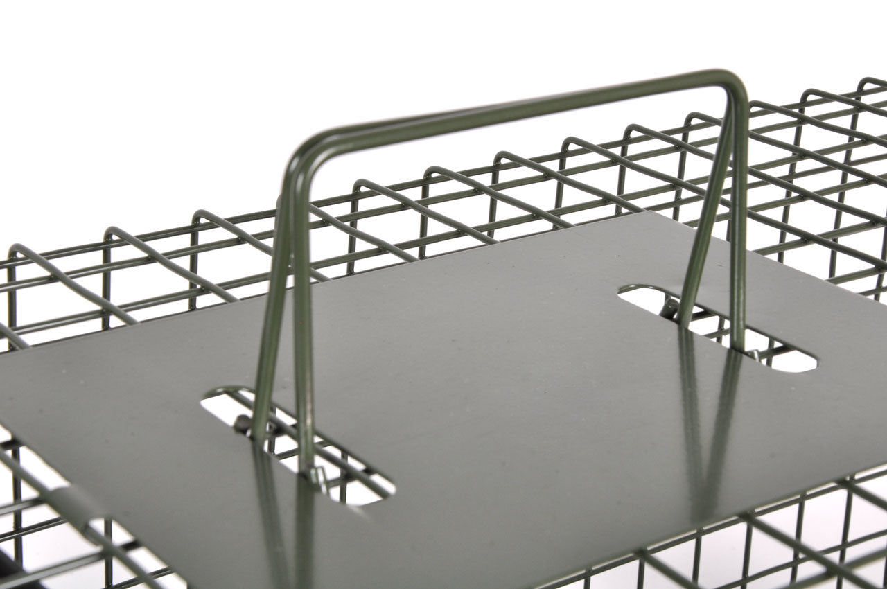 KrapTrap Lebendfalle Tierfalle 80cm Marderfalle mit Klappe