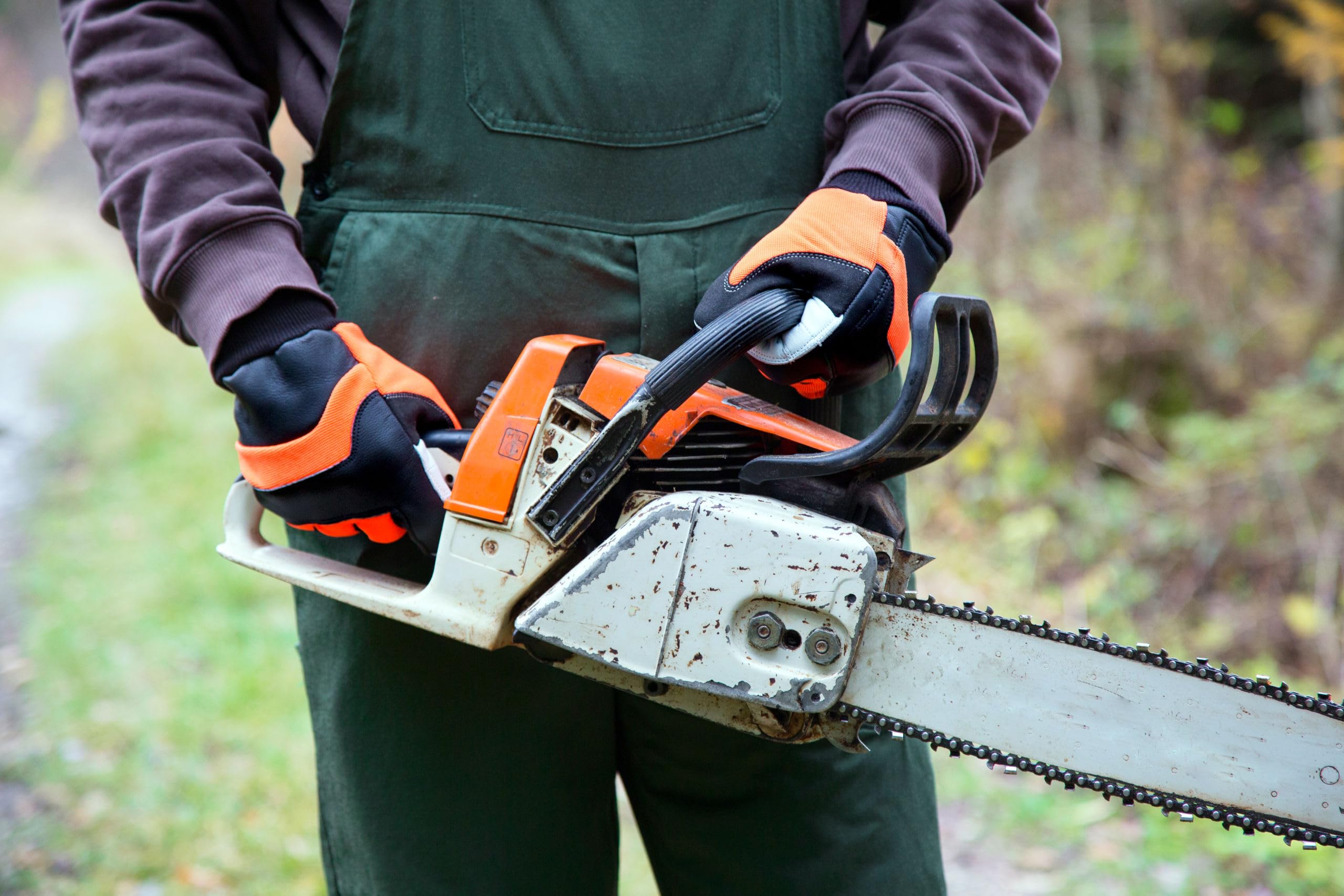 Kerbl Keron Forester Motorsägenhandschuh L Schnittschutz