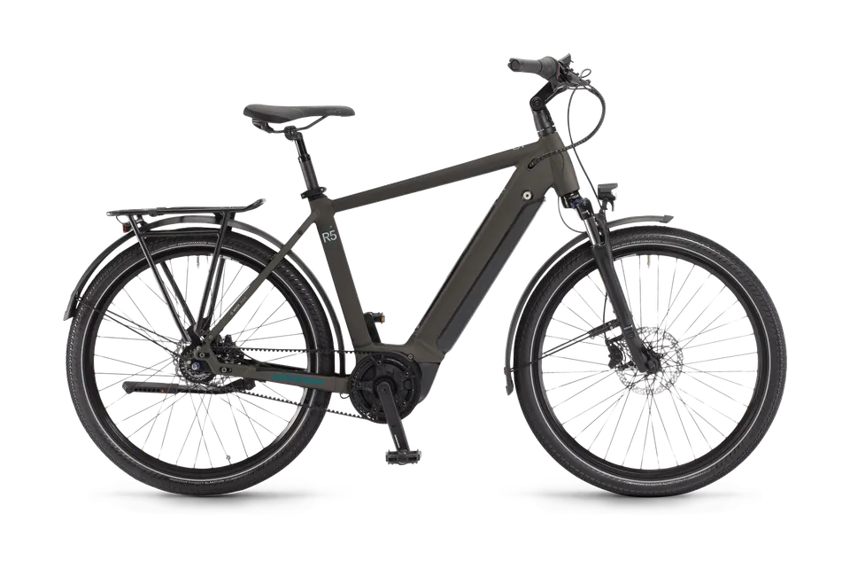 Winora Sinus R5 City E-Bike Bosch Performance peat matt