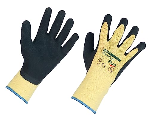 KERBL works PowerGrab Plus Handschuhe Latex 10/XL griffig