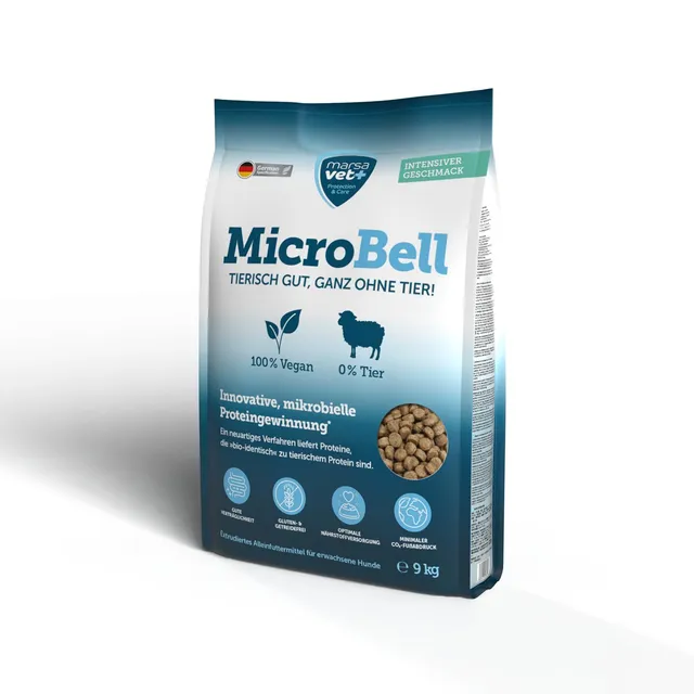 Marsavet MicroBell veganes Trockenfutter 9 kg sensitiv