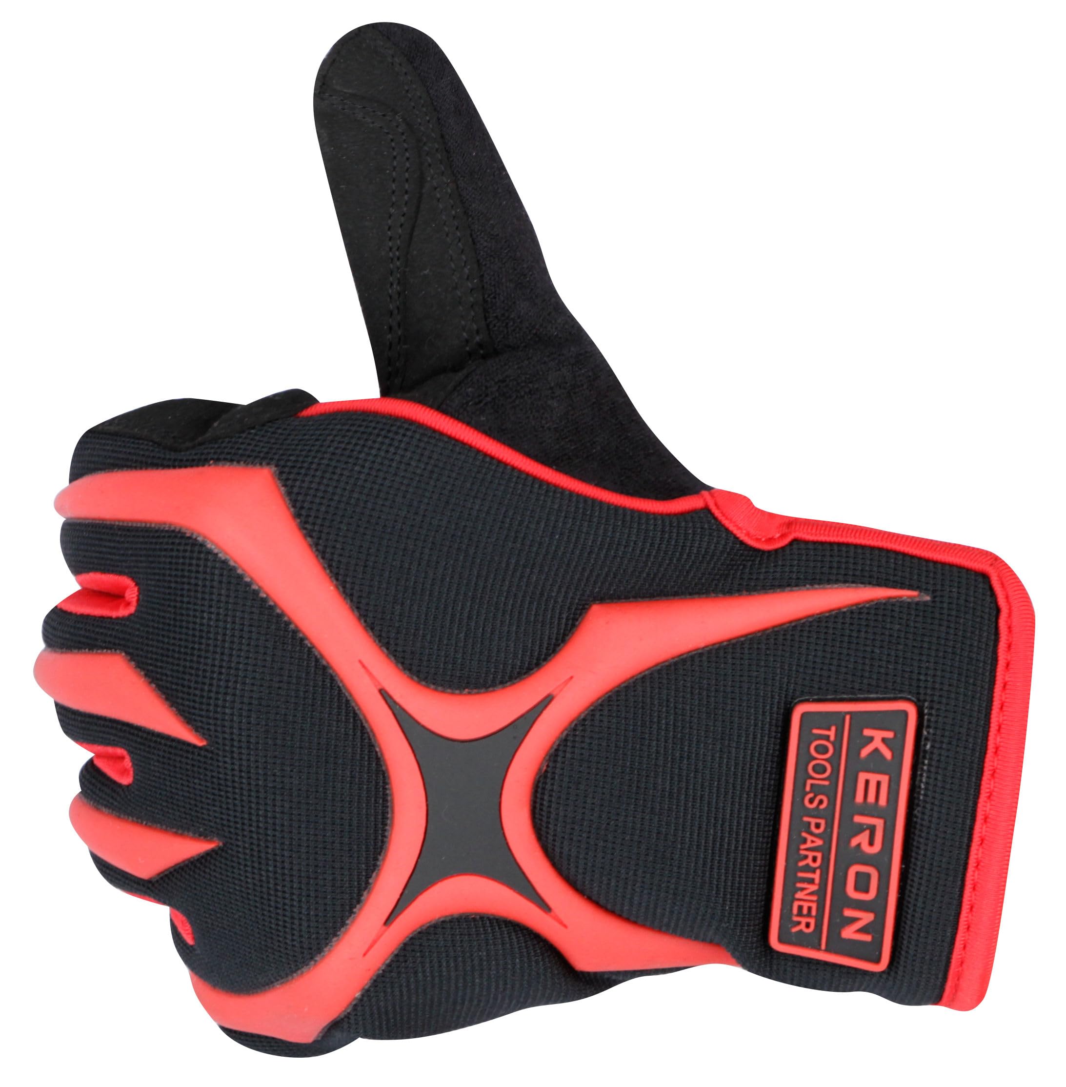 Kerbl Keron Ajax Active-Handschuh L TPR-Stoßschutz