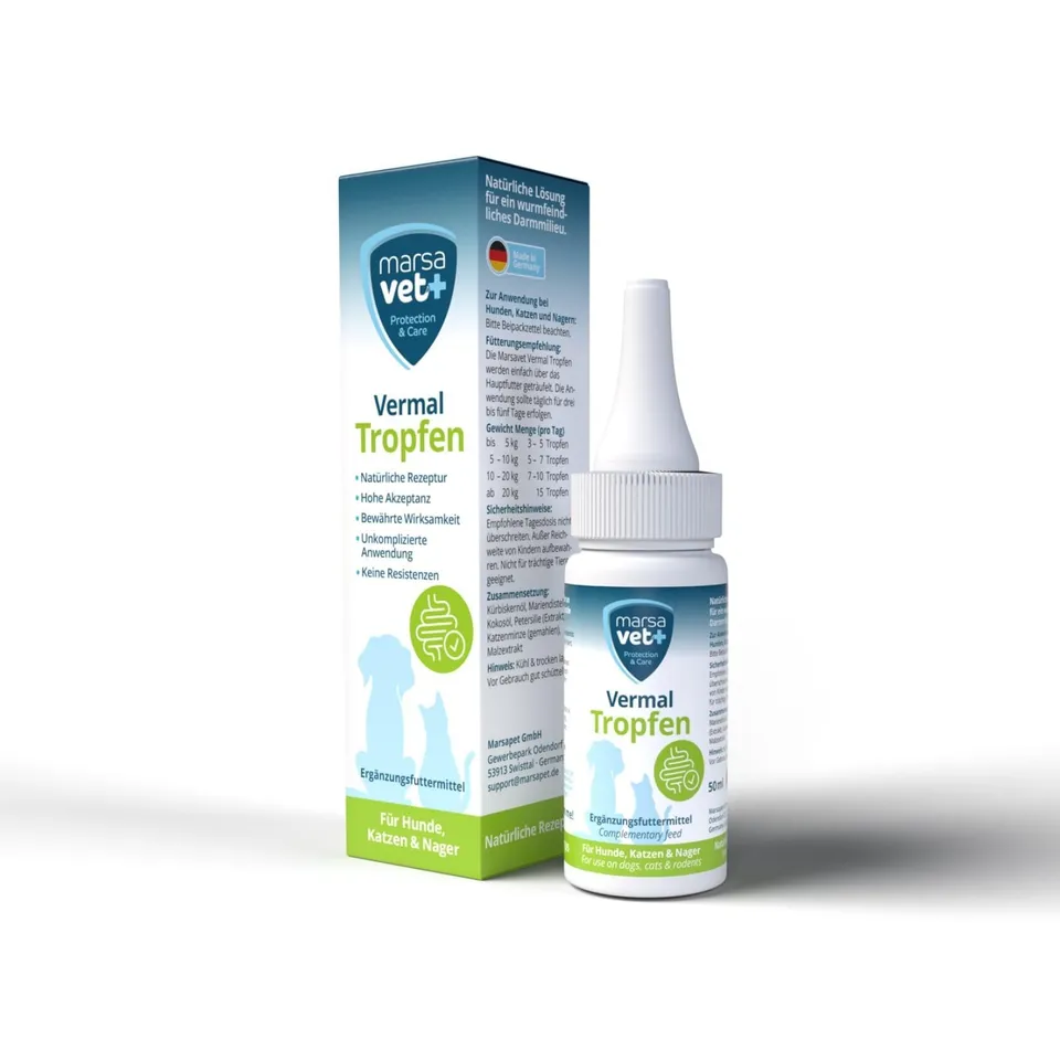 Marsavet Tropfen Vermal Ergänzungsfutter 50 ml